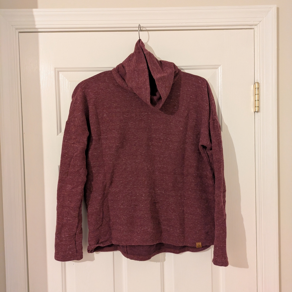 Alpine Maroon Turtleneck Sweater